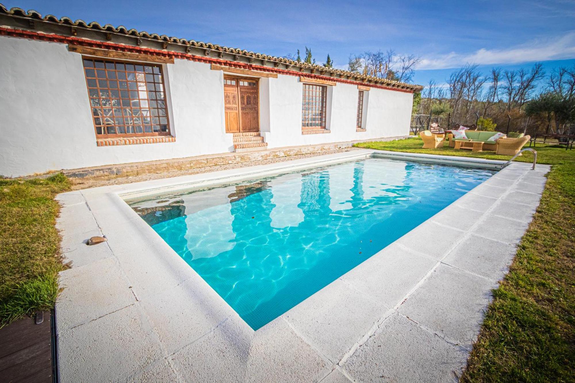 A 30 Min Del Puy De Fou Y Toledo Con Piscina, Bbcoa, Ac, Free Wifi, Jardin, Terraza Con Magnificas Vistas Villa Chozas de Canales Buitenkant foto